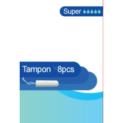 Tampons, Super+ Absorbency, 8ct