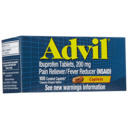 Advil Caplets 100 ct