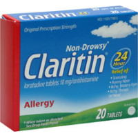  Claritin 24-hour Tablets 20 ct