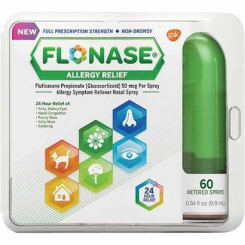 Flonase Allergy Spray 60ct (0.34 oz)