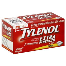 Tylenol Extra Strength Caplets 100 ct